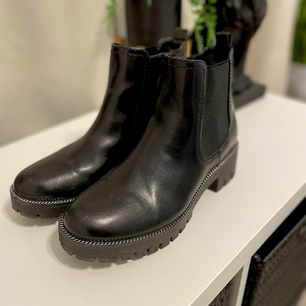 Black, Limelight zip-up Chelsea boots